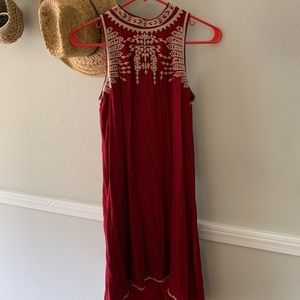 Alya Sleeveless Burgundy Dress | Size: S